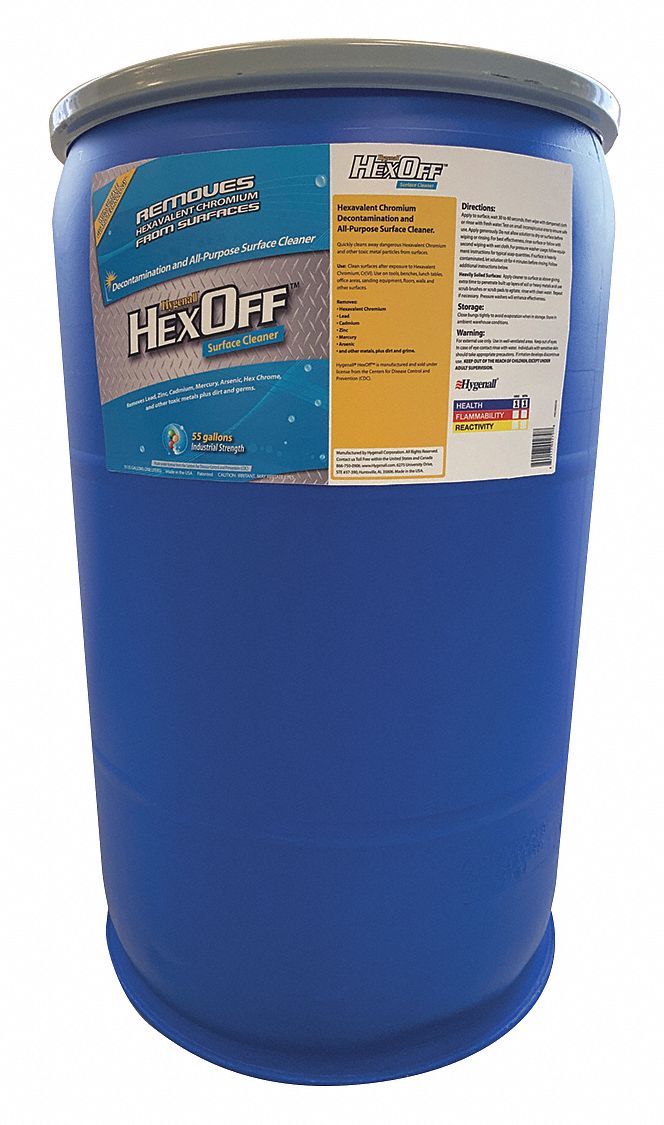 All Purpose Cleaner: Drum, 55 gal Container Size, Ready to Use, Unscented