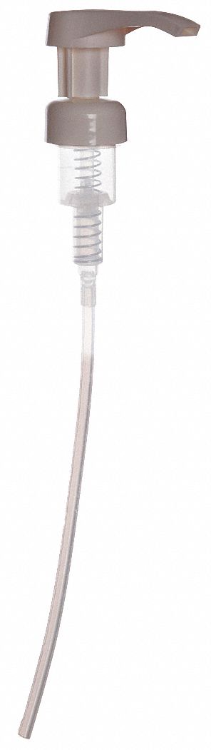 Hand Pump: Plastic, White, Compatible with FHW8001G, 10 PK