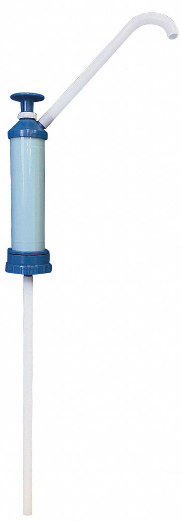 Hand Pump: Plastic, Clear, Compatible with LS9005G, HXLS9005G, HT60075G