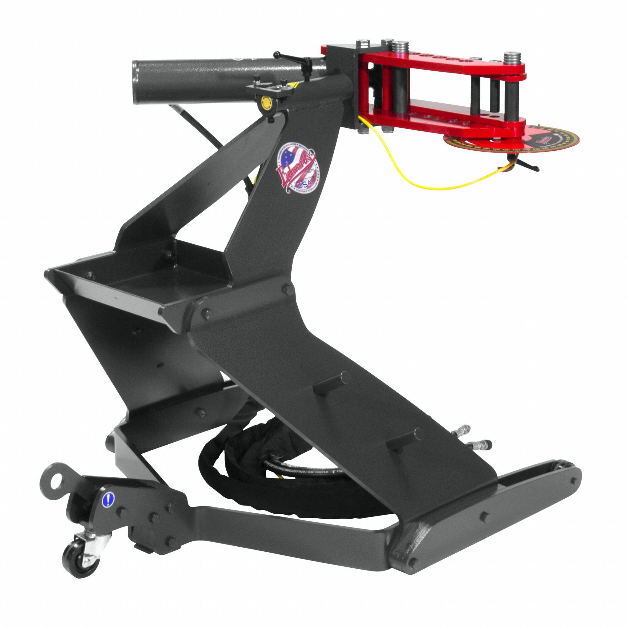 EDWARDS Tube Bender, Steel, Hydraulic 53DK52HAT1000 Grainger