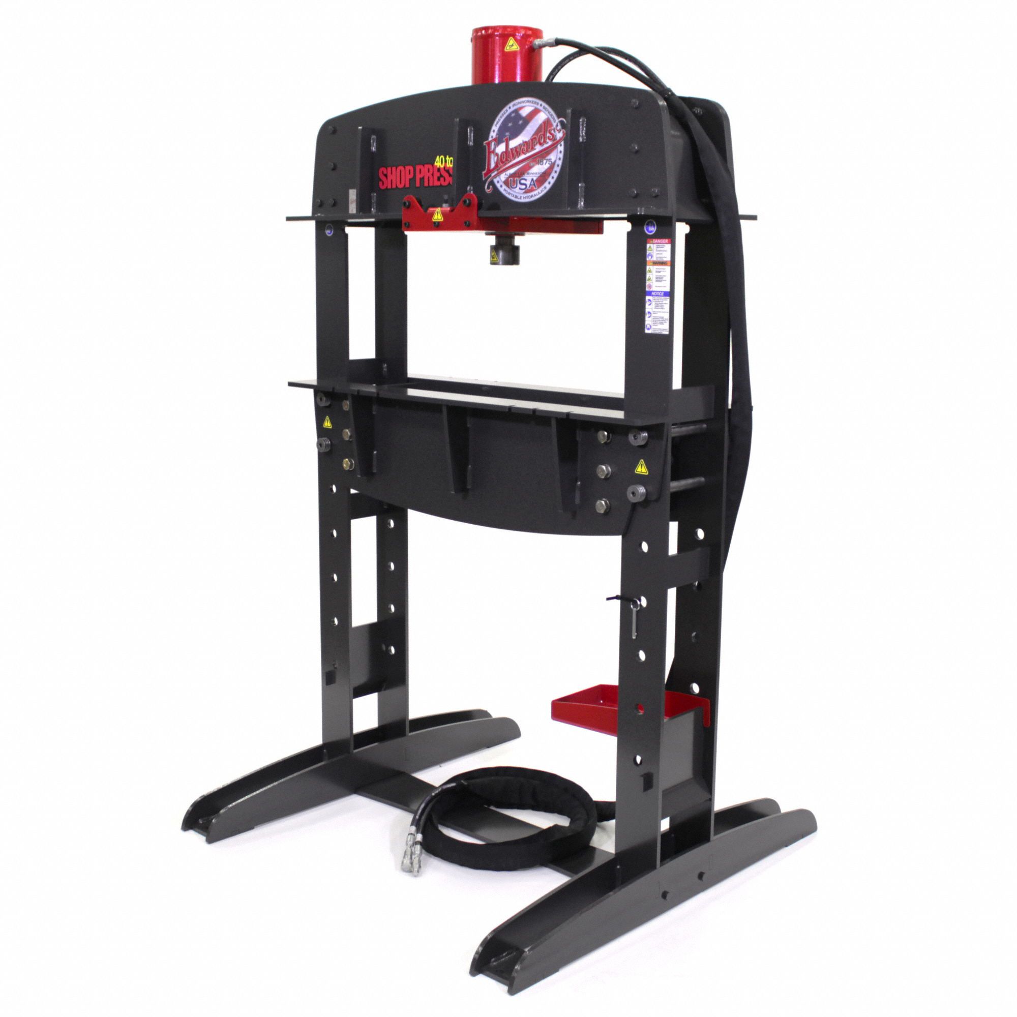 EDWARDS Hydraulic Press, Pump Type Hydraulic Electric, Frame Type H