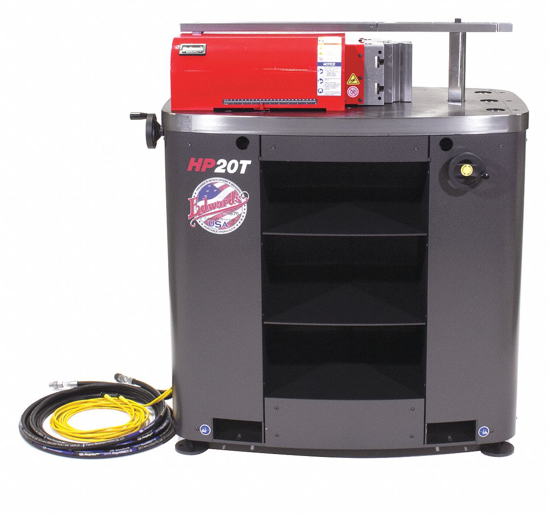 EDWARDS Hydraulic Press, Pump Type Hydraulic Electric, Frame Type H