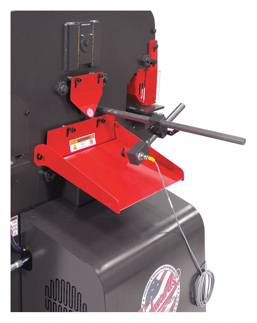 Ironworker Automatic Cut:
