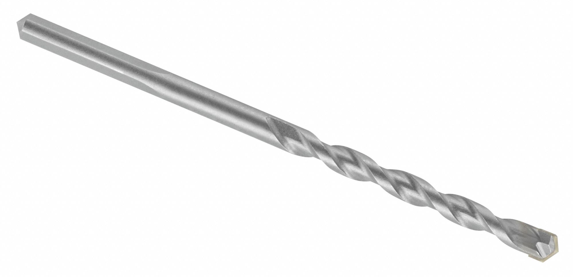 Round Hammer Drill: 5/16 in Drill Bit Size, 4 in Max Drilling Dp, 6 in Overall Lg