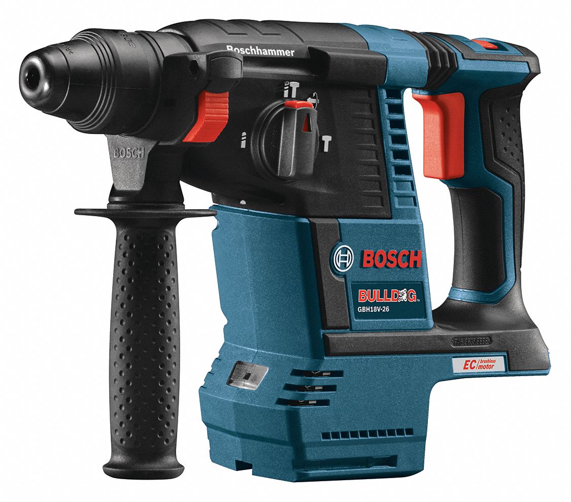 BOSCH Cordless Rotary Hammer, 18.0 V Voltage, 0 to 4350 Blows per