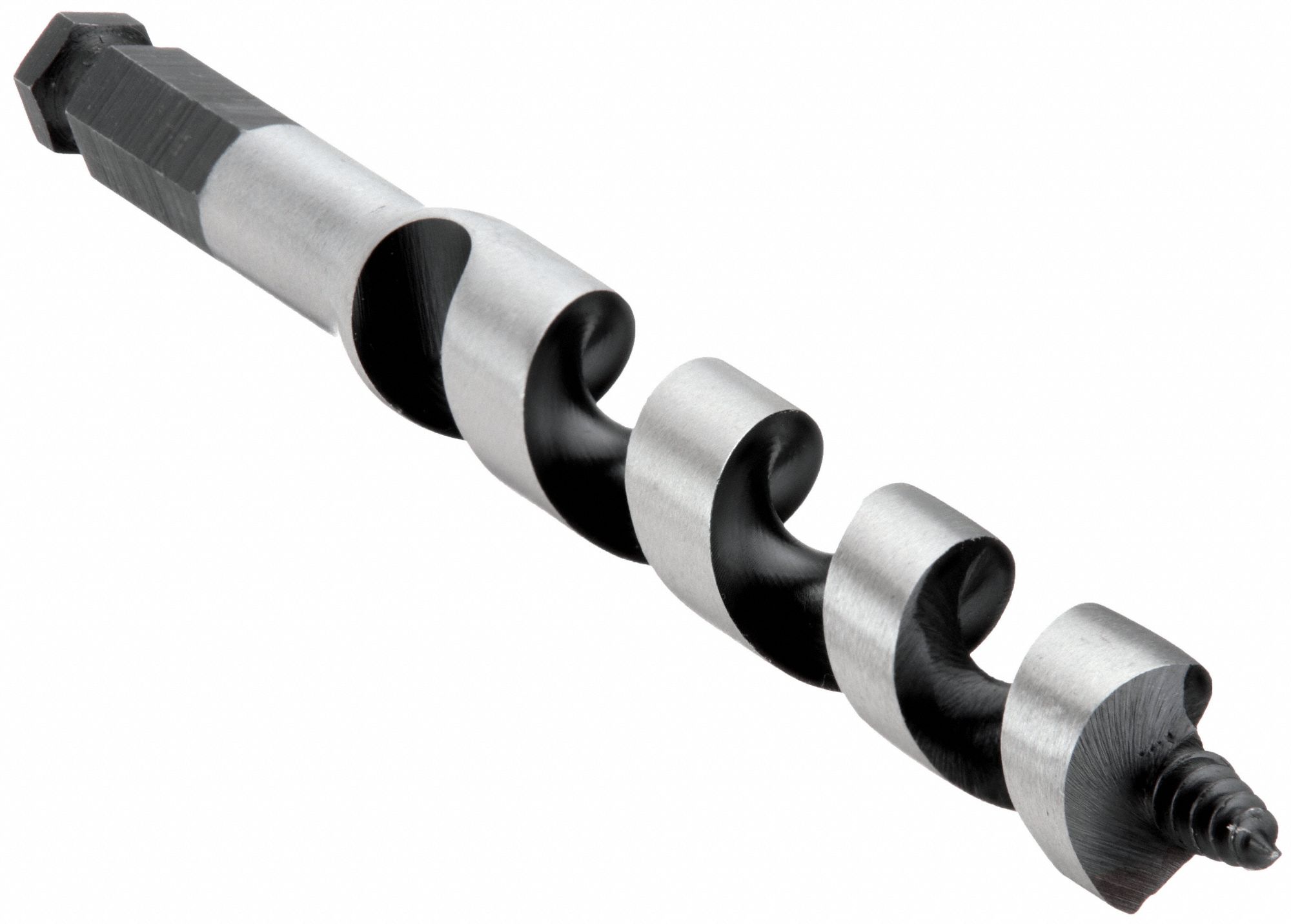 IRWIN AUGER DRILL BIT, ⅞ IN DRILL BIT SIZE, 7½ IN LENGTH, HEX