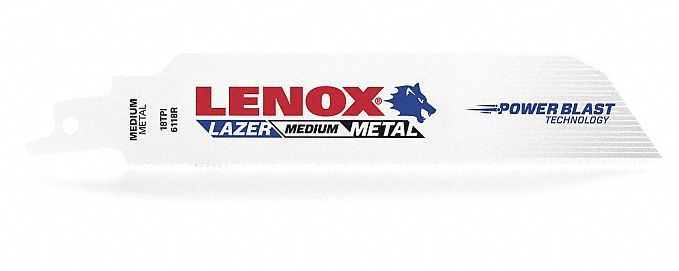 RECIPRO SAW BLADE,6 IN L,BI-METAL,PK50