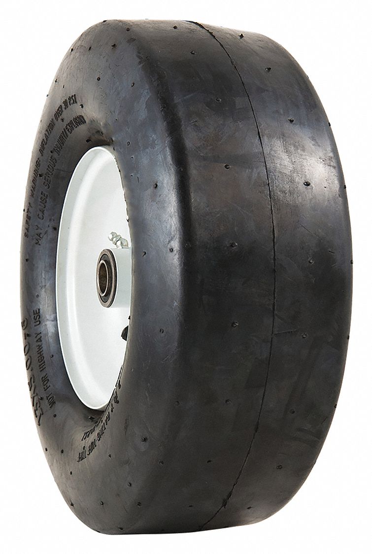 Lawn/Garden Tire: Street Tire and Wheel Assembly, 13X5.00-6 Tire Size, Lawn Mower Tire