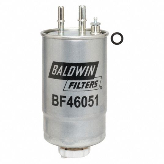 BALDWIN FILTERS InLine Fuel Filter, InLine Filter Design 53DP66