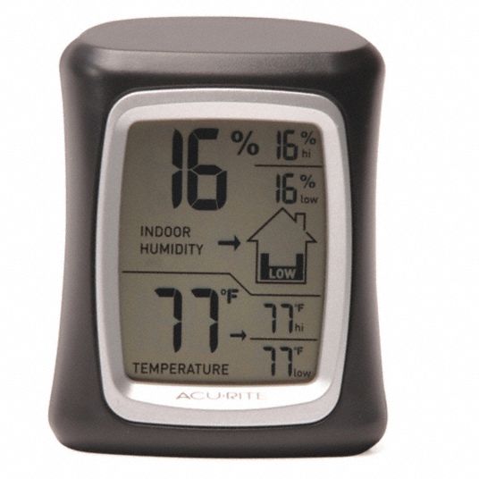 Acurite Fahrenheit & Celsius Digital 32 to 122 F, 0 to 50 C Hygrometer &  Thermometer - Thomas Do-it Center