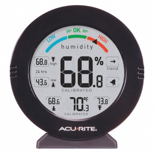 AcuRite Indoor/Outdoor Thermometer with Wireless Temperature Sensor and  Humidity Hygrometer