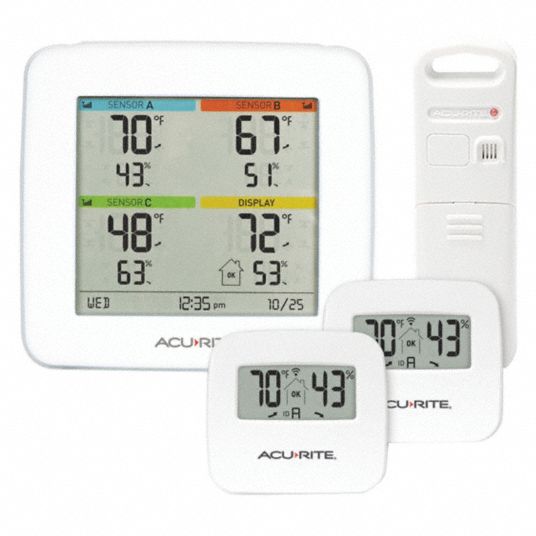 AcuRite Digital Humidity and Temperature Monitor with Backlight