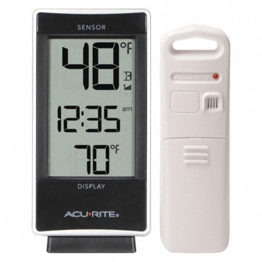 Analogue indoor-outdoor thermometer