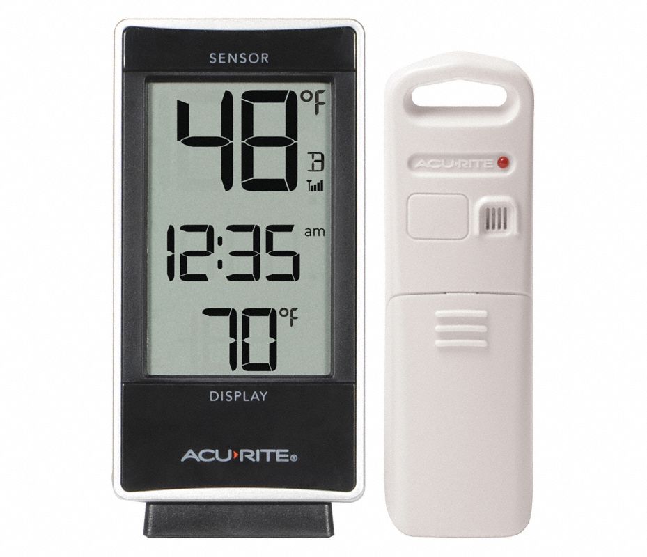 ACURITE Termómetro Inalámbrico,LCD Digital Higrómetros y Termómetros
