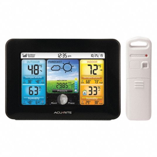 AcuRite Indoor Temperature & Humidity Station with 3 Sensors