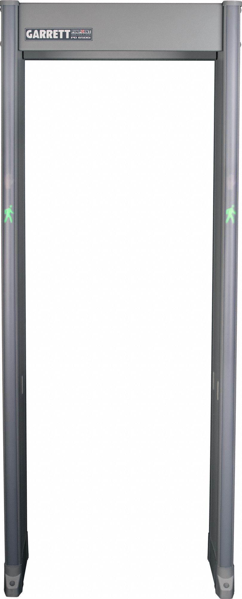 Walk-Through Metal Detector: 33 Zones, 87 in x 35 in x 23 in