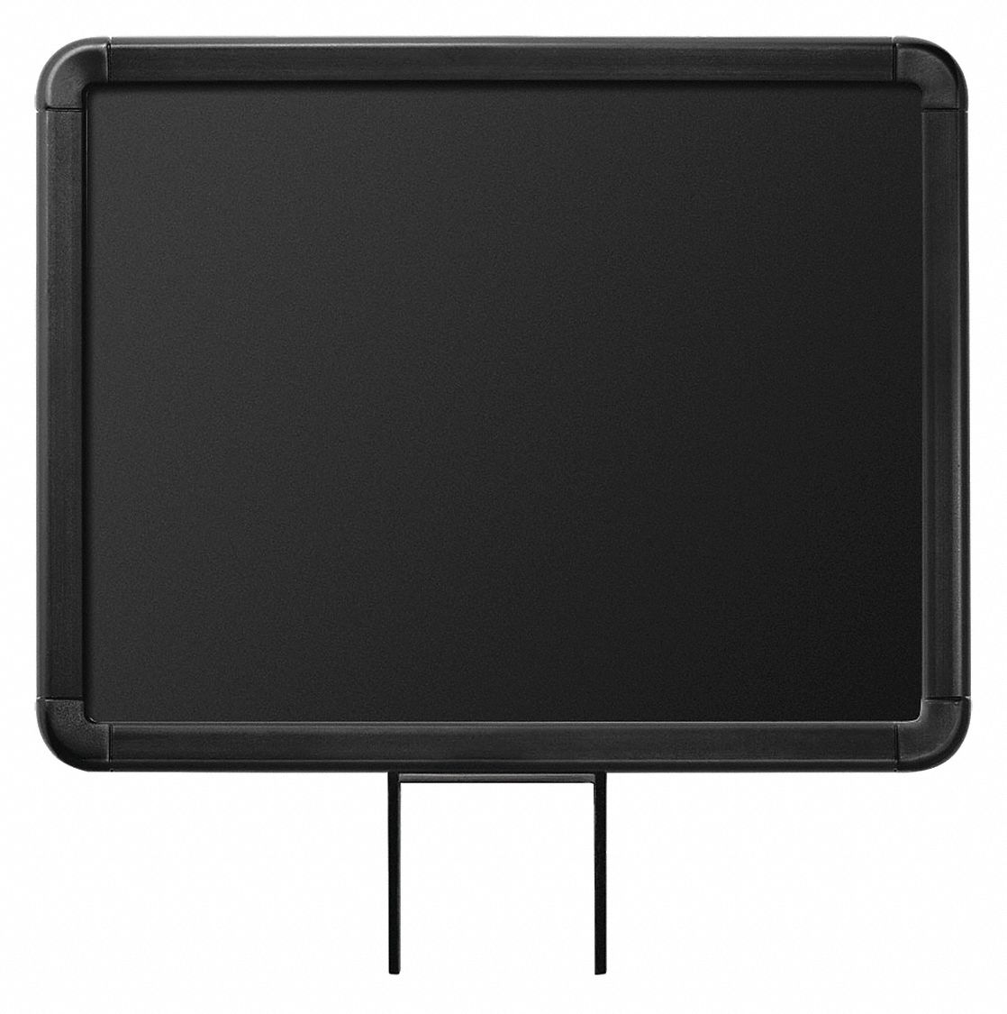 Sign Frame, 11"H, 8 1/2"W, Matte, Black