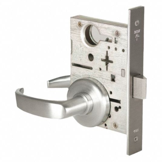 Best, Passage Lever Locksets, Chrome, Door Lockset - 53dx83 