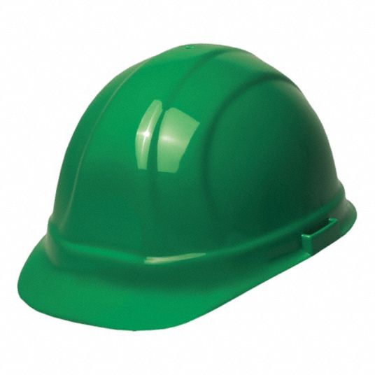 Green, No Graphics, Hard Hat - 53EA26|19138 - Grainger