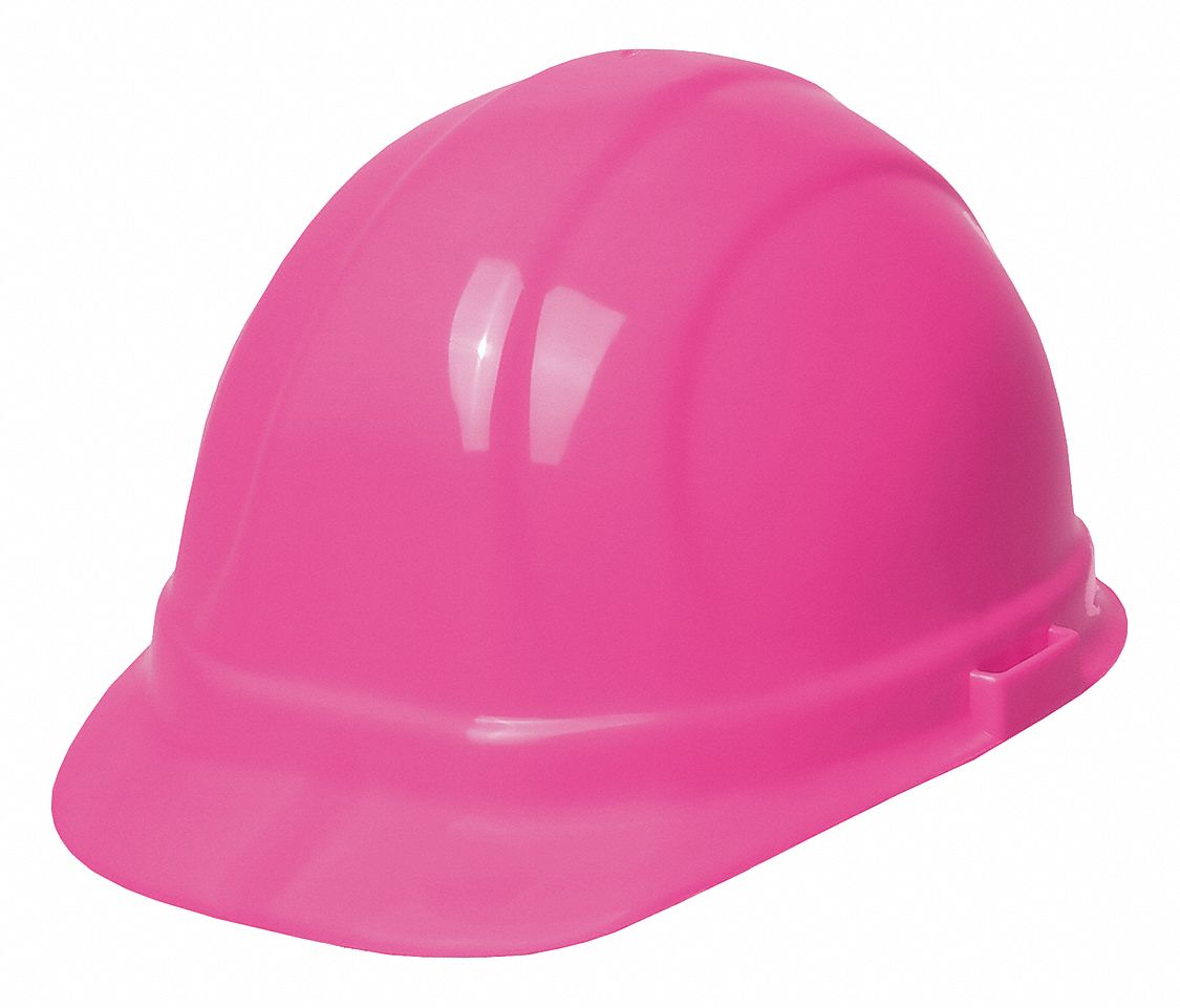 ERB SAFETY Hard Hat, Type 1, Class E, HiVis Pink 53EA2219989 Grainger