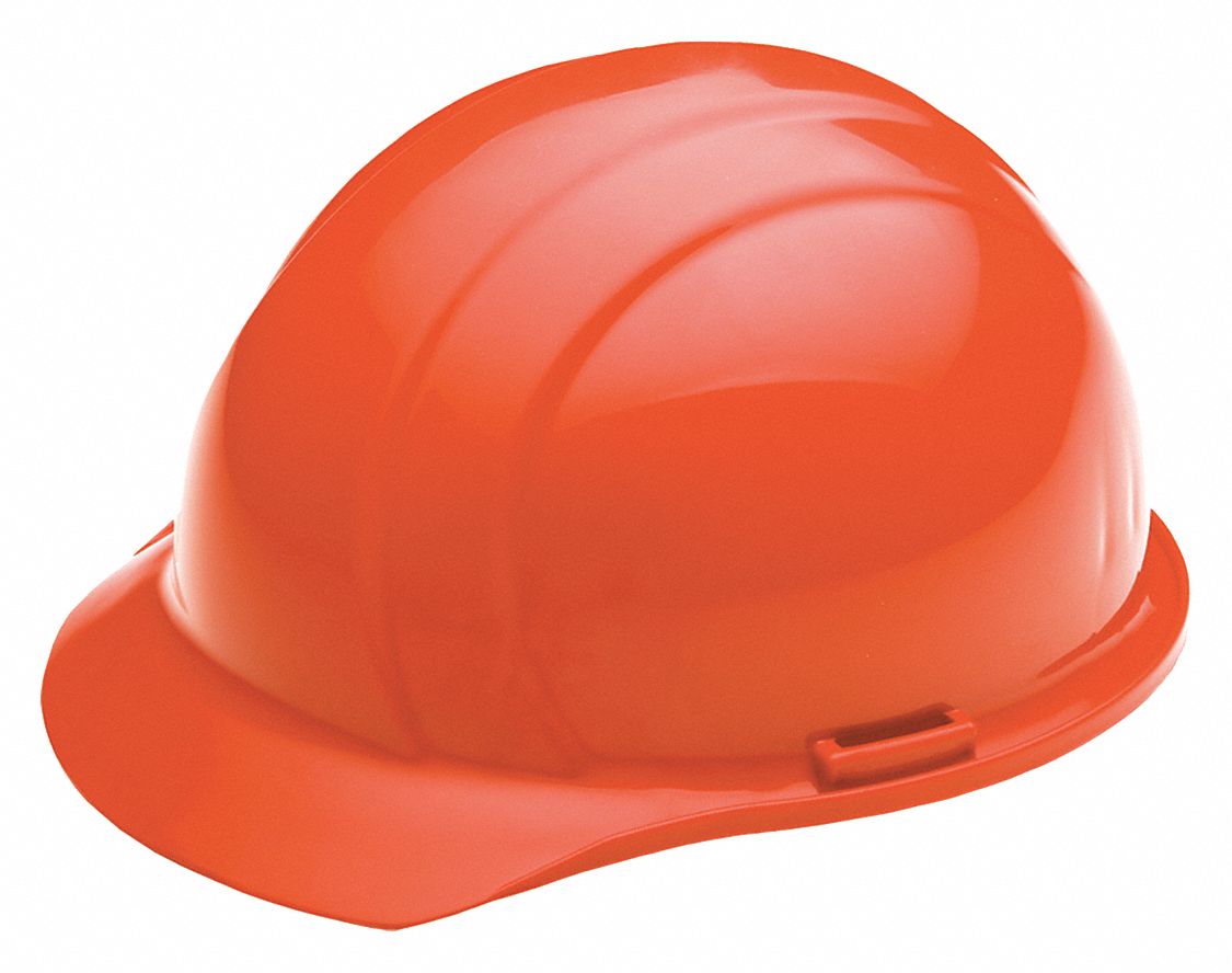 Hard Hat, Type 1,  Class E, Ratchet, Orange