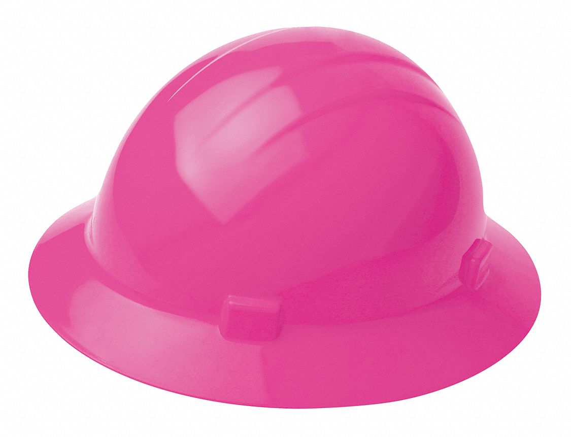 Hard Hat, Type 1,  Class E, Hi-Vis Pink