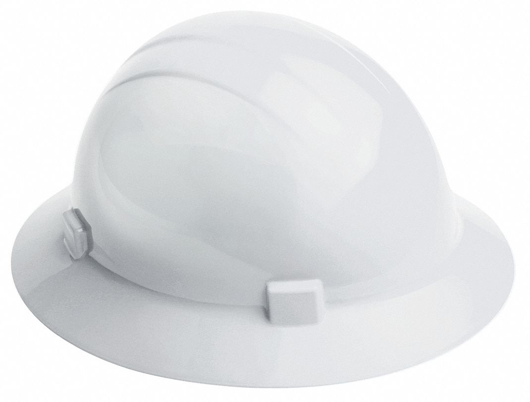 ERB SAFETY Full Brim, Hard Hat, Type 2, Class E ANSI Classification