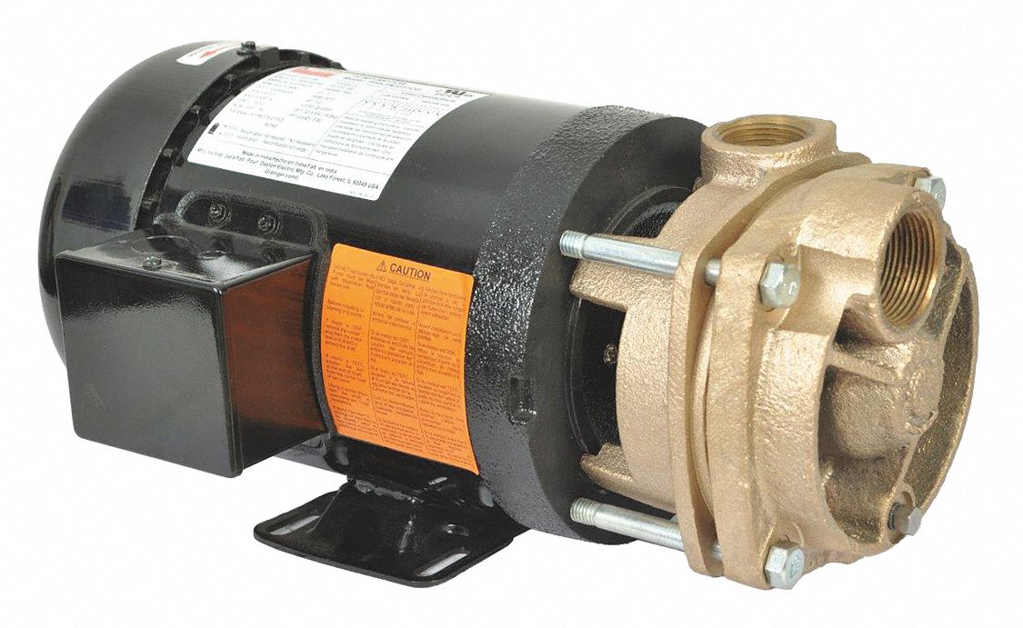 Turbine Pump: 1 1/2 hp, 230/460V AC, 140 psi Shut Off, 3-Phase, 3 Phase