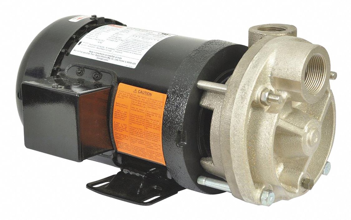 Turbine Pump: 3 hp, 230/460V AC, 120 psi Shut Off, 3-Phase