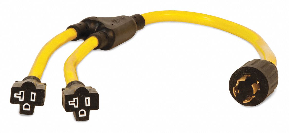 Generatr Y-Adapt Cord 3ft. 30A 125/250V