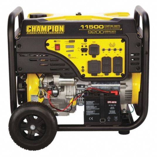 CHAMPION POWER EQUIPMENT Portable Generator, Conventional, Generator Fuel Type Gasoline, Generator W - 53EC38|100110 - Grainger