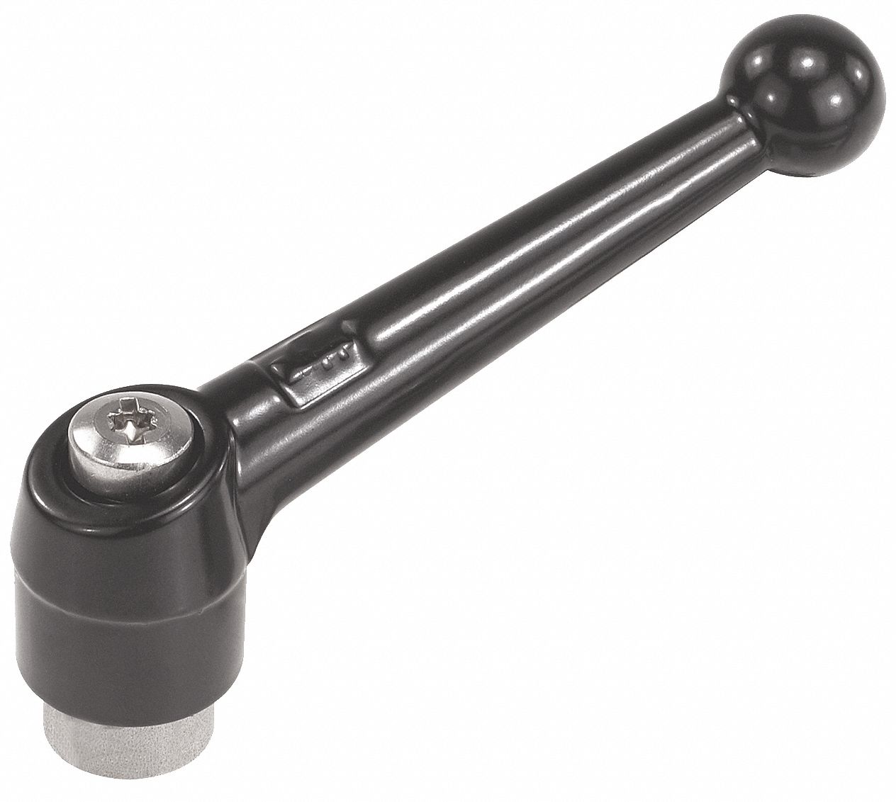 Adjustable Handle: Zinc w/ SS Thread, M4, 39 mm Lg