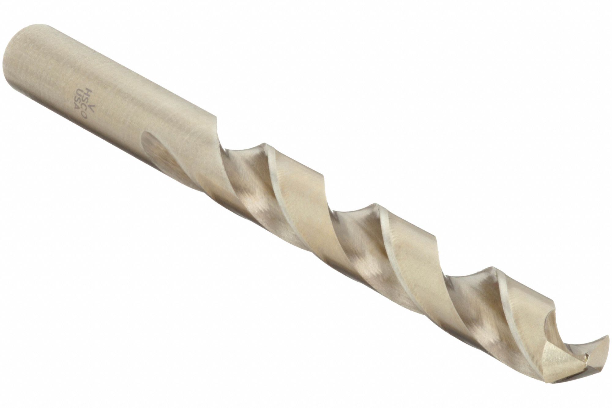 JOBBER LENGTH DRILL BIT, 7/16 IN DRILL BIT SIZE, 4-1/16 IN FLUTE L, 5½ IN L, COBALT