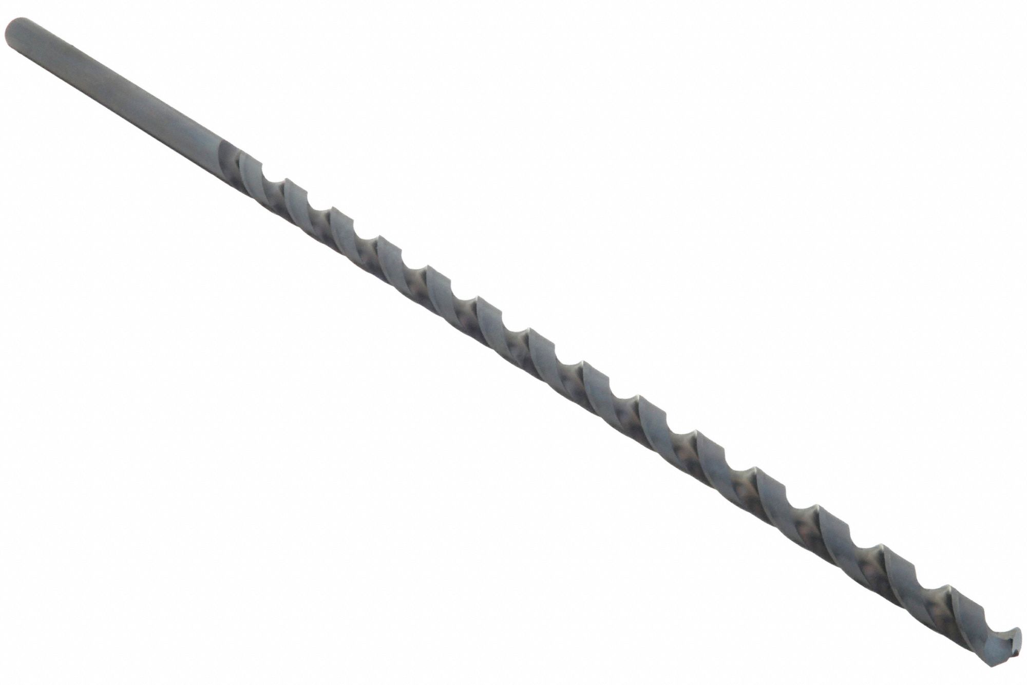 EXTRA LONG DRILL BIT, 7/32 IN DRILL BIT SIZE, 9 IN FLUTE L, 13/64 IN SHANK DIAMETER