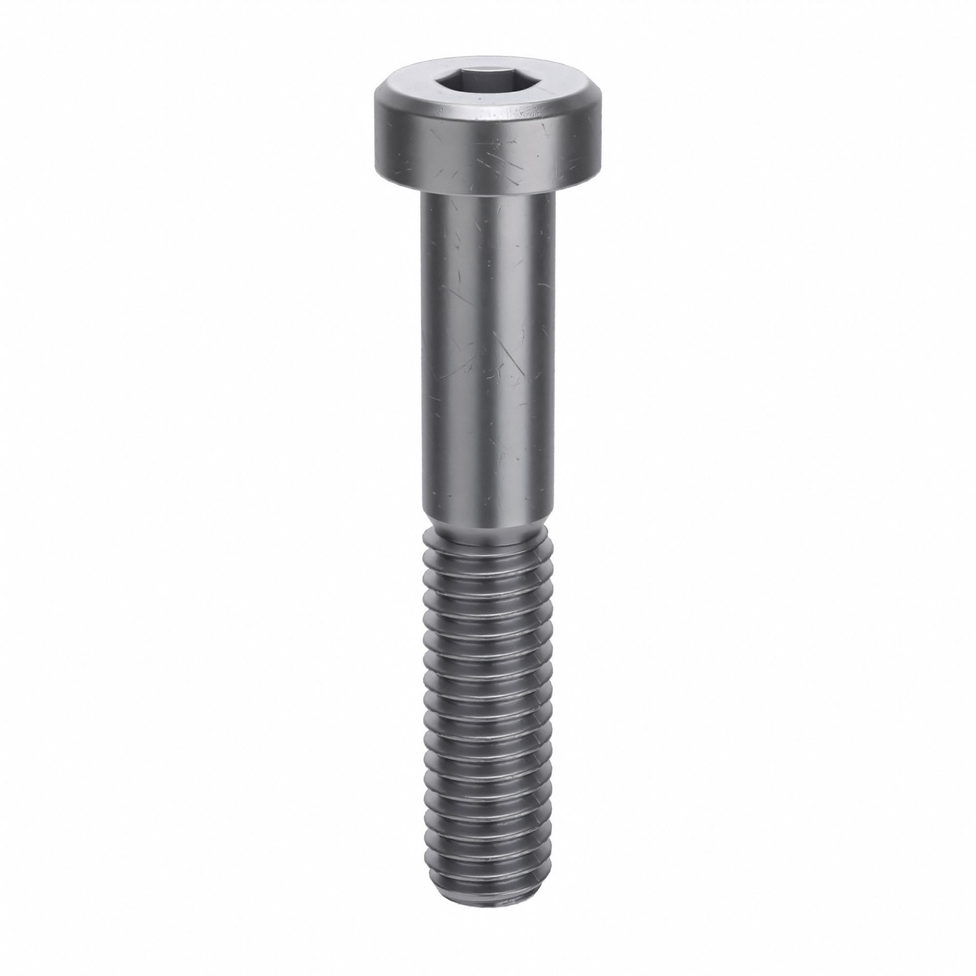 Socket Head Cap Screw: M6x1.00 Thread Size, 35 mm Lg, Low-Profile Std, Black Oxide, 100 PK