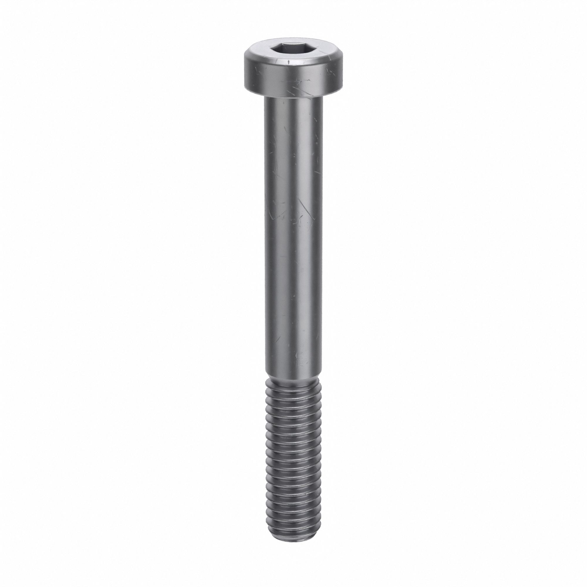 Socket Head Cap Screw: M6x1.00 Thread Size, 50 mm Lg, Low-Profile Std, Black Oxide, 100 PK