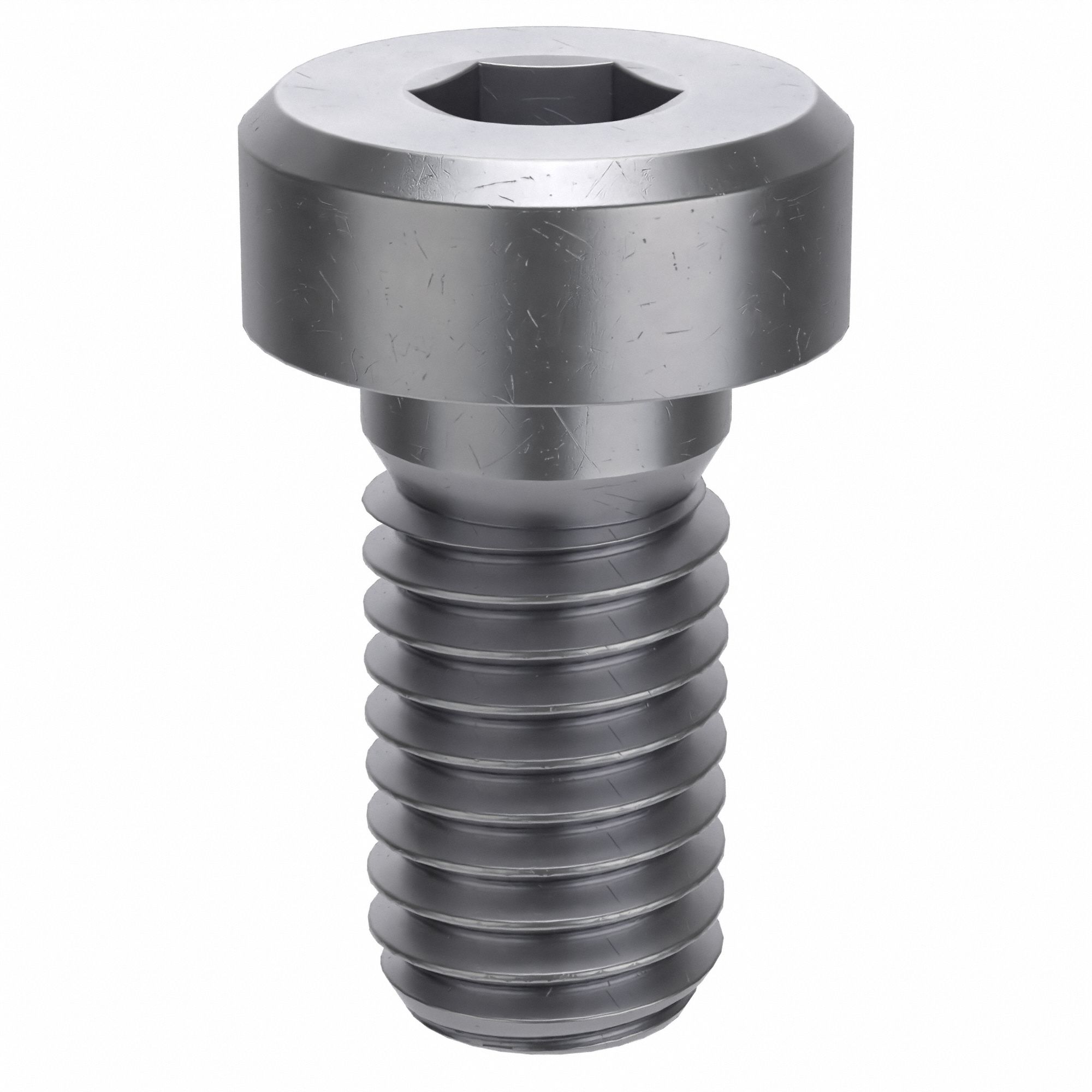 Socket Head Cap Screw: M8x1.25 Thread Size, 16 mm Lg, Low-Profile Std, Black Oxide, 100 PK