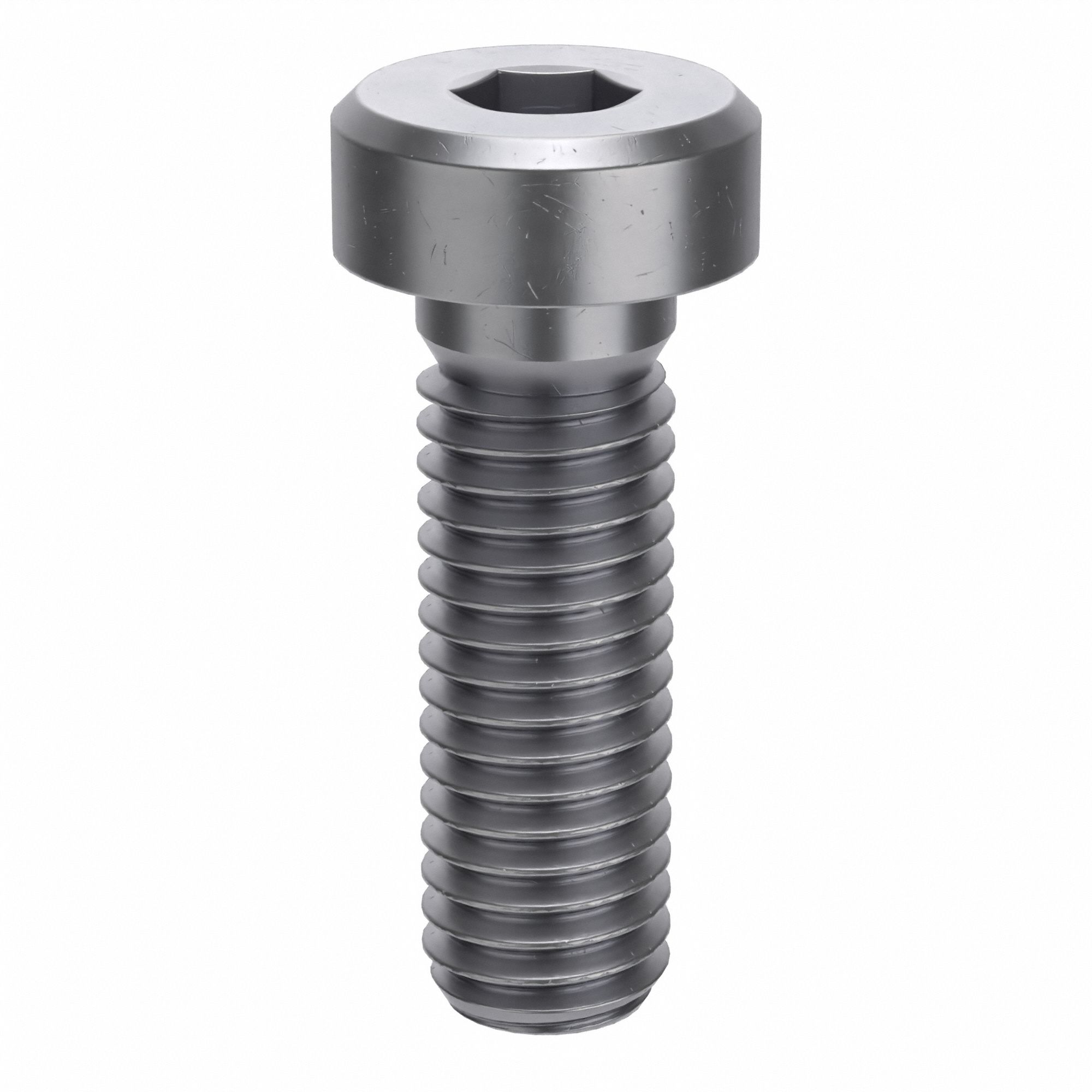 Socket Head Cap Screw: M8x1.25 Thread Size, 25 mm Lg, Low-Profile Std, Black Oxide, 100 PK