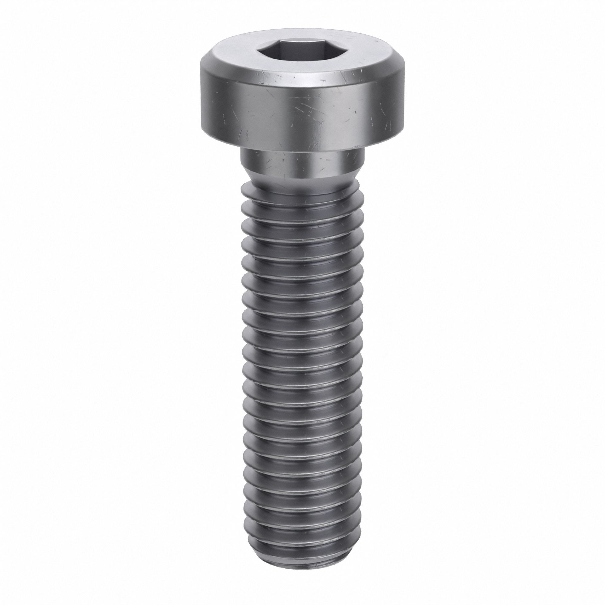 Socket Head Cap Screw: M8x1.25 Thread Size, 30 mm Lg, Low-Profile Std, Black Oxide, 100 PK