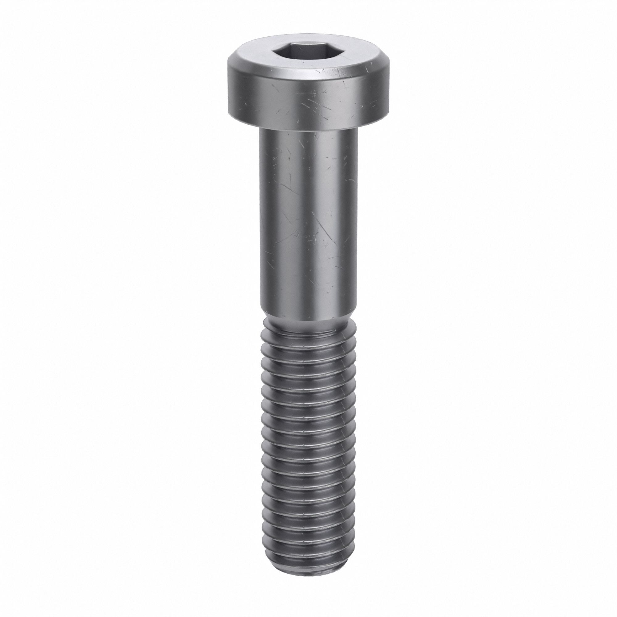 Socket Head Cap Screw: M8x1.25 Thread Size, 40 mm Lg, Low-Profile Std, Black Oxide, 100 PK