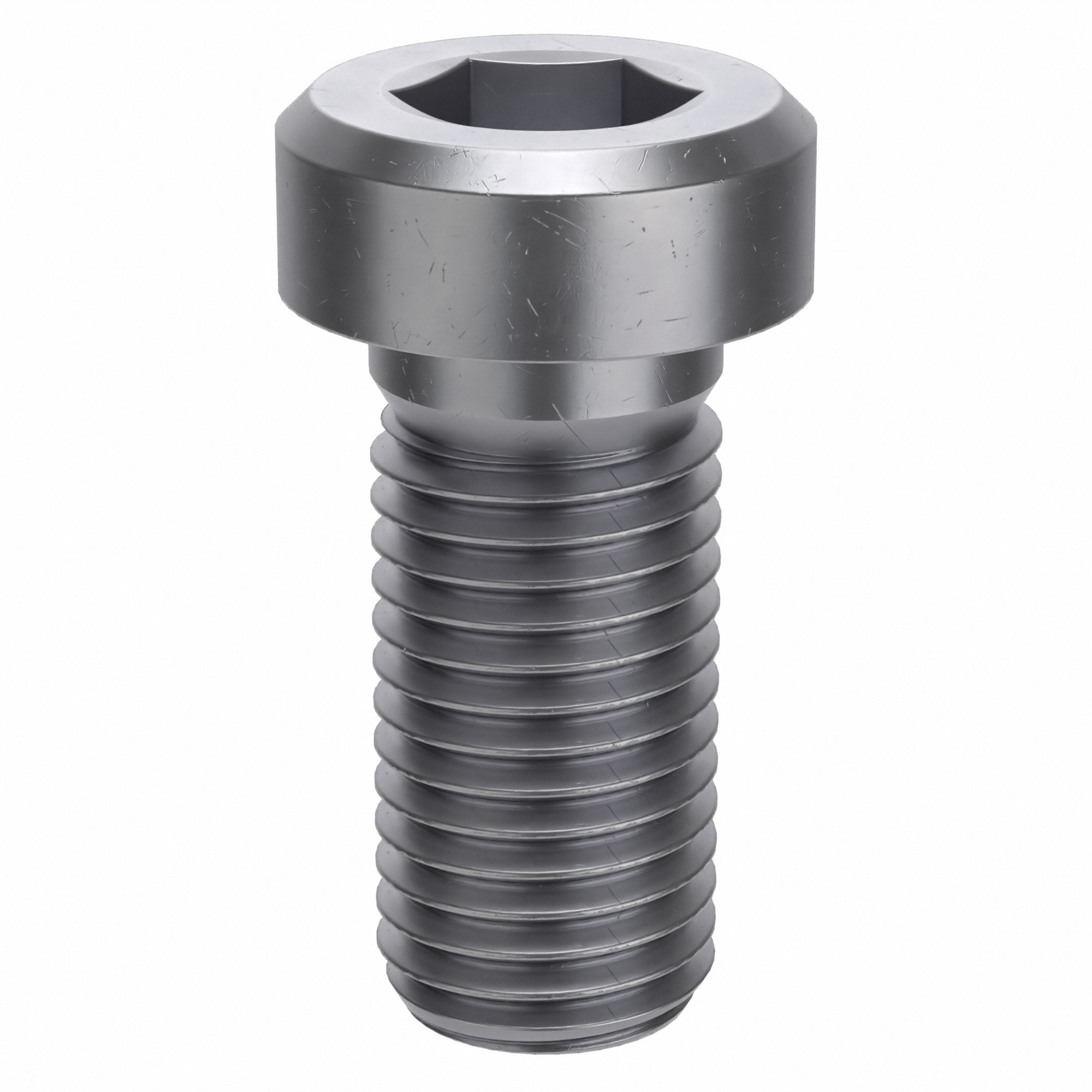 Socket Head Cap Screw: M16x2.00 Thread Size, 35 mm Lg, Low-Profile Std, Black Oxide, 25 PK