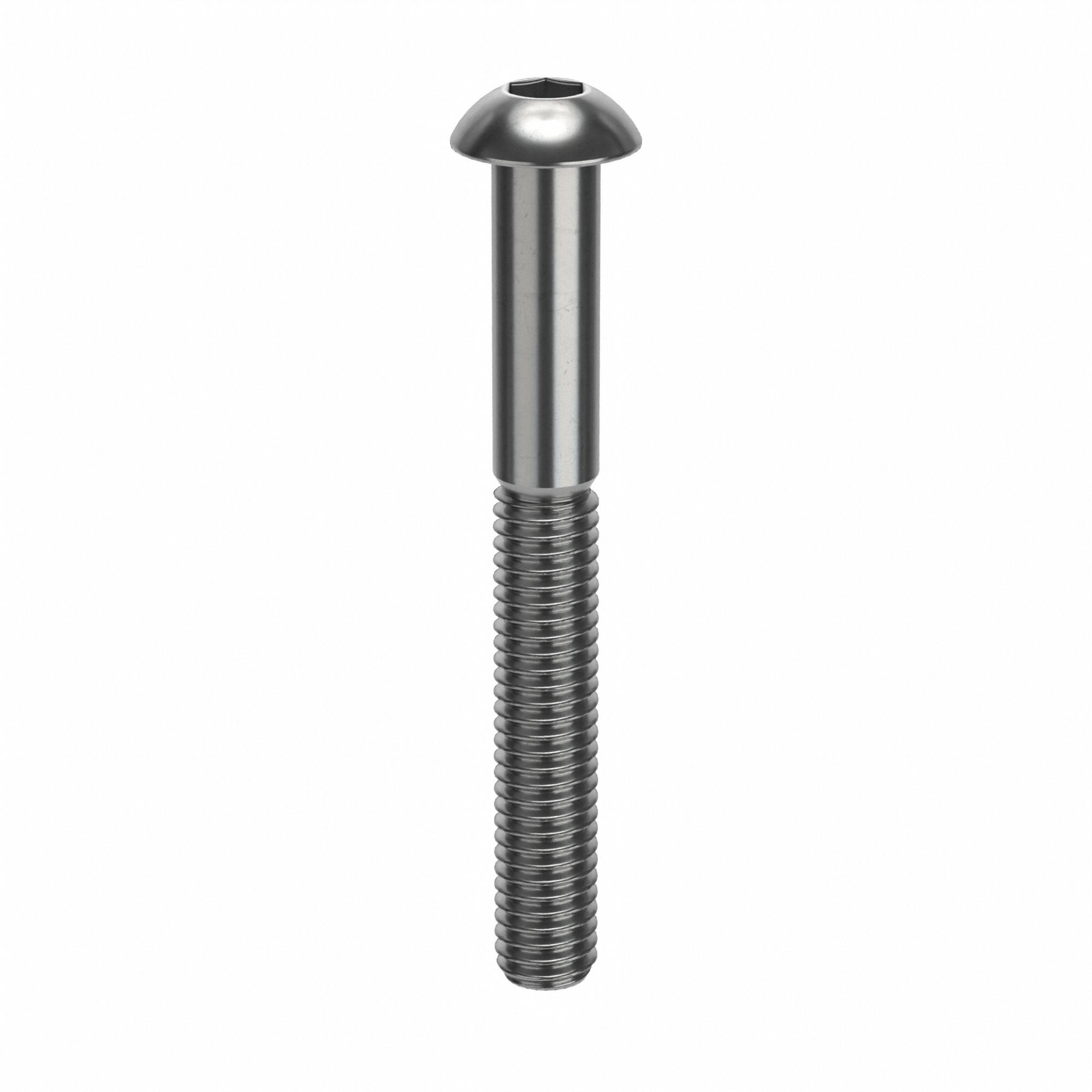 M6-1 Thread Size, 50 mm Lg, Socket Head Cap Screw - 53GJ31|M51030.060. ...