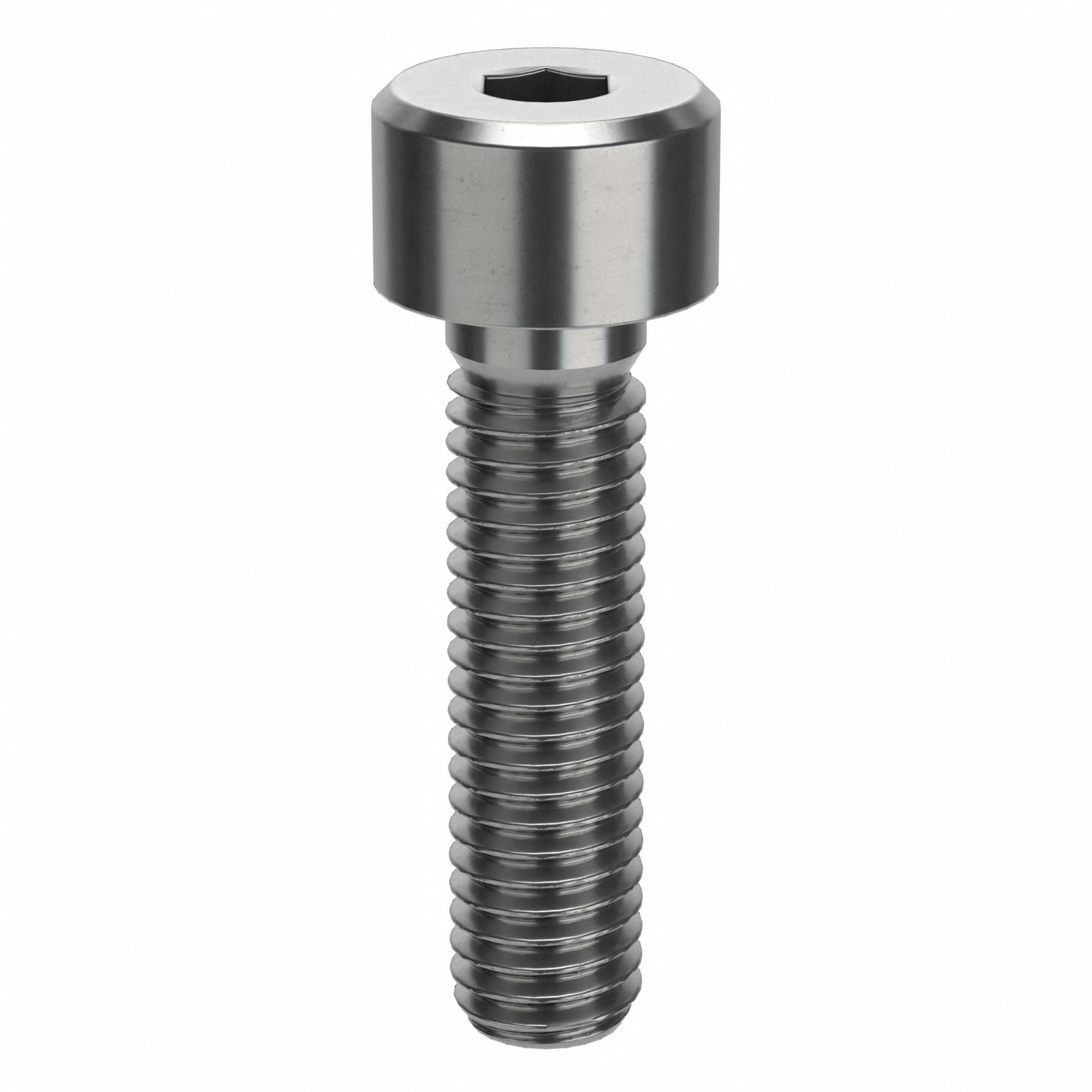 Socket Head Cap Screw: M5x0.80 Thread Size, 20 mm Lg, Low-Profile Std, Plain, Stainless Steel, 50 PK