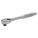 HAND RATCHET, 10 1/2 IN, CHROME, 1/2 IN