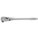 HAND RATCHET, 17 1/2 IN, CHROME, 1/2 IN