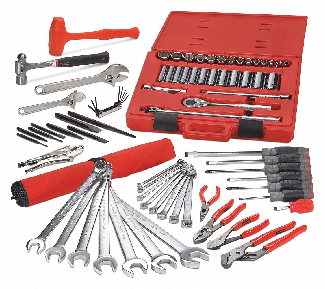 Proto J99301A Master Tool Set, Starter, 78 pcs.