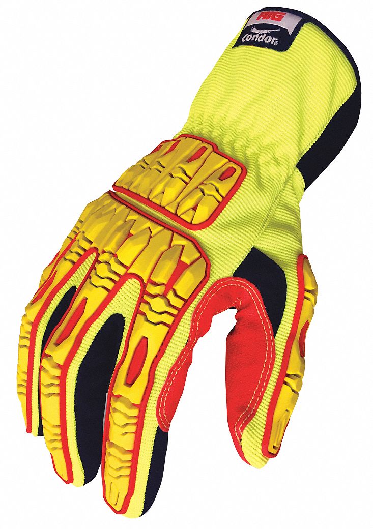 CONDOR Mechanics Gloves L ( 9 ), Riggers Glove, Full Finger, Synthetic