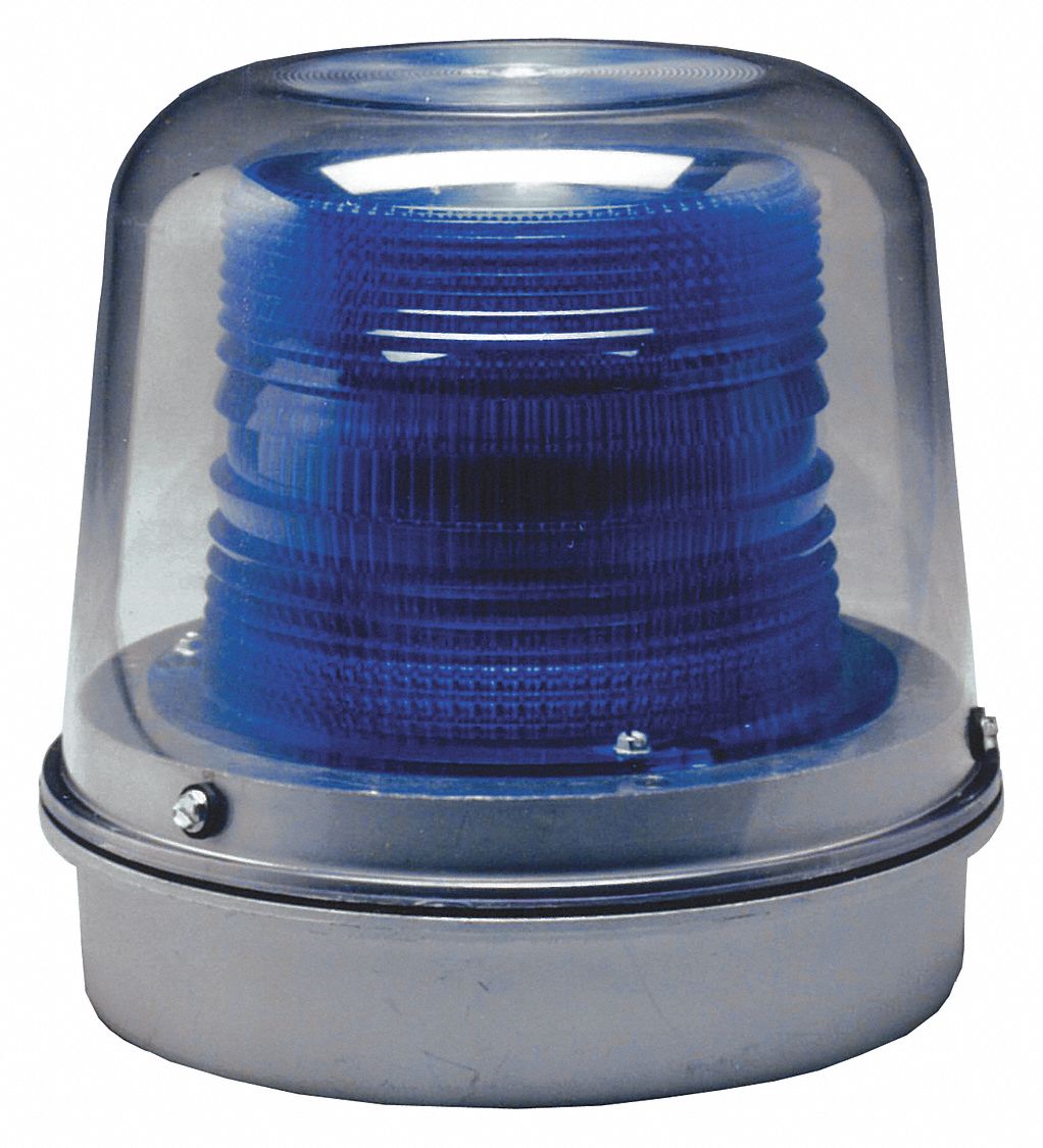 Strobe, Color Black, Plastic Material, 24V DC Voltage Grainger