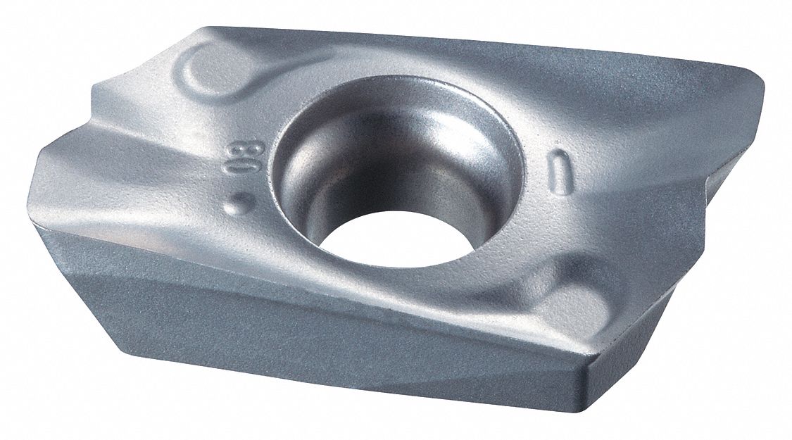 Parallelogram Milling Insert: 6.80mm Inscribed Circle, 0.20mm Corner Radius, 3.80mm Thick