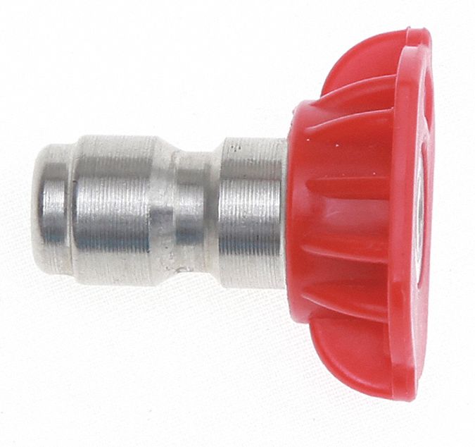 FLOWZONE Jet Nozzle, Nickel Plated Brass/Plastic 53JE38FZAAAP Grainger